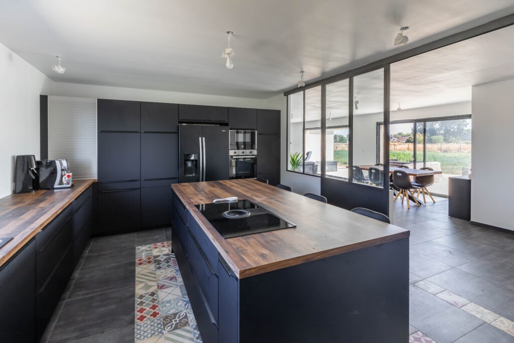 ïlot centrale anthracite