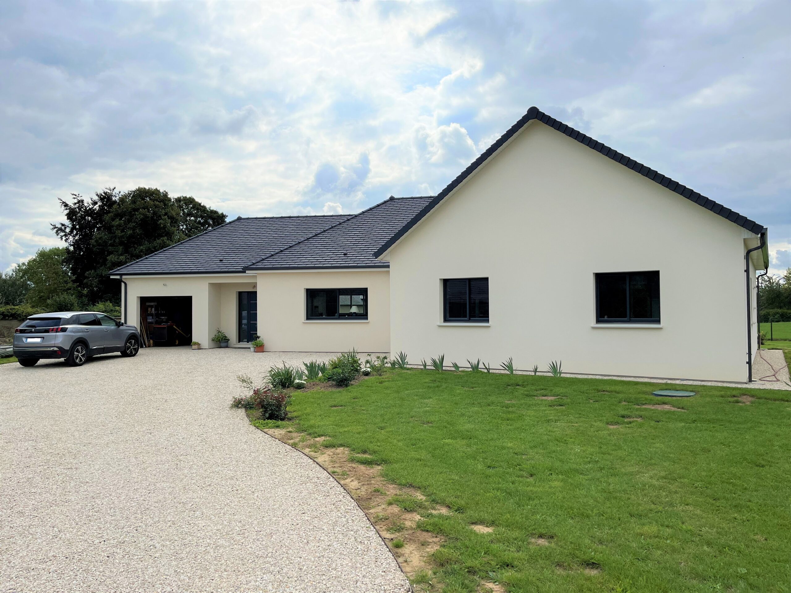 Menuiseries tout Alu gris anthracite
