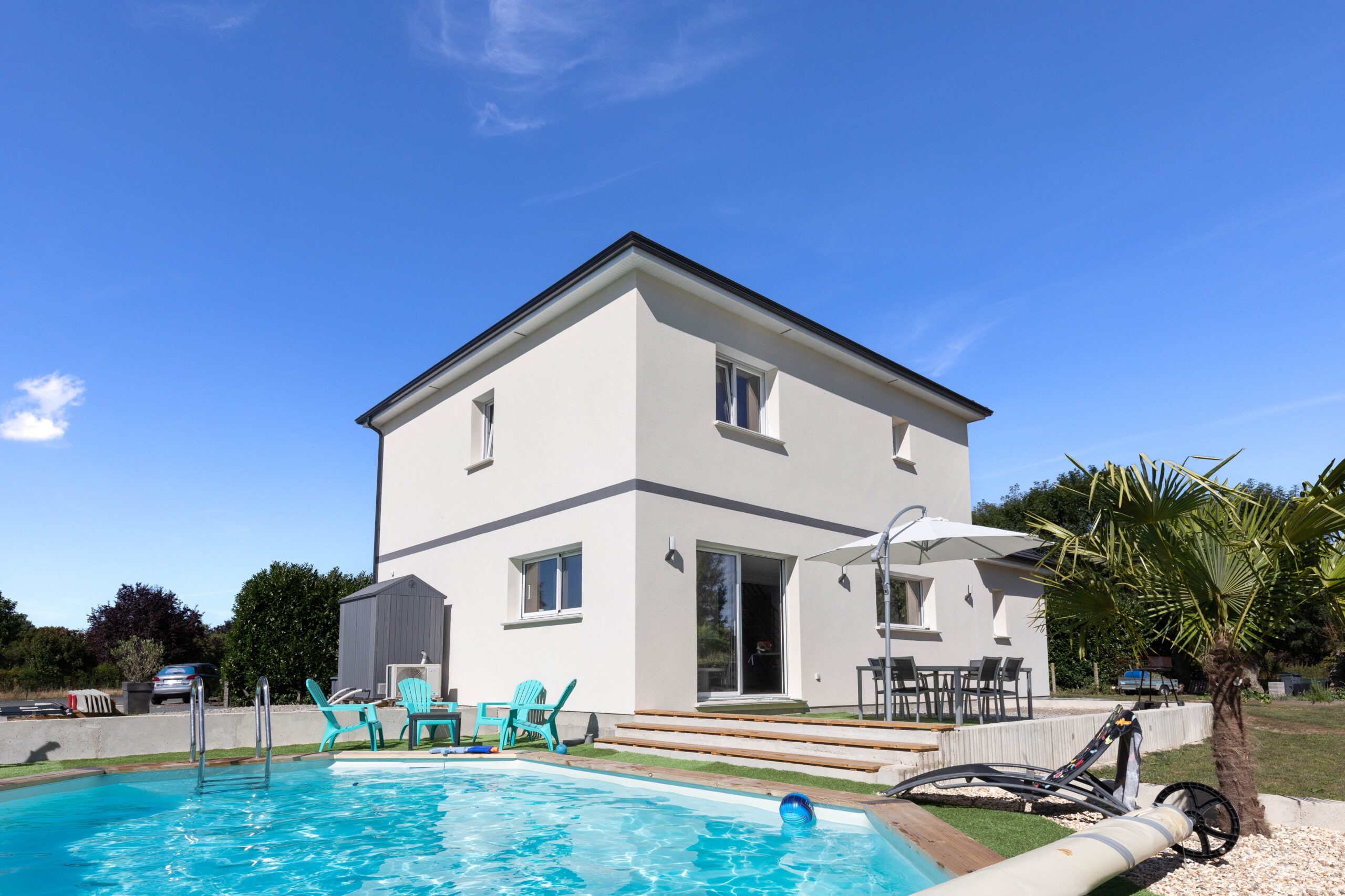 R+1, profitez d'un hauteur sous plafond de 2.50m a l'étage